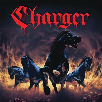 Charger - Rollin' / Summon - Import blood Red Vinyl 7 Inch Single Record