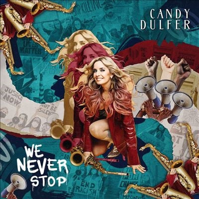 Candy Dulfer - We Never Stop - Import Colored Vinyl Record