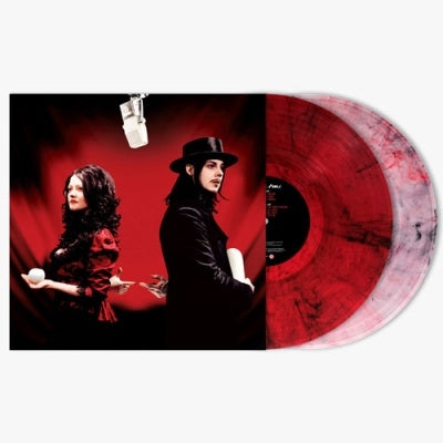 The White Stripes - Get Behind Me Satan (20Th Anniversary) - Import Red Smoke, Clear with Red & Black Smoke Vinyl 2 LP Record Limited Edition