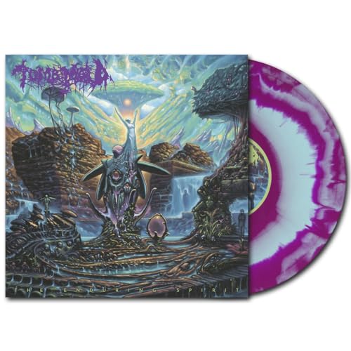 Tomb Mold - The Enduring Spirit - Import Baby Blue & Black Galaxy Vinyl LP RecordLimited Edition
