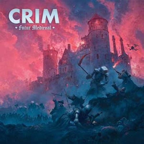 Crim - Futur Medieval - Import Royal Blue & Hot Pink Vinyl LP Record Limited Edition