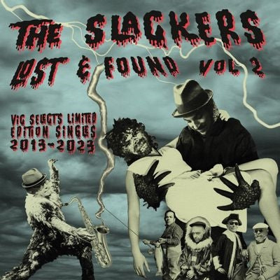 The Slackers - Lost & Found Vol 2 - Import Bone with Black Splatter Vinyl LP Record Limited Edition