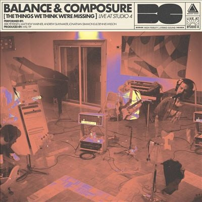 Balance & Composure - The Things We Think Were Missing - Import Pink With Purple & Cream Swirl Vinyl LP Record Limited Edition