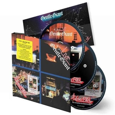 Gentle Giant  -  Playing The Fool - The Complete Live Experience   -  Import 2CD+Blu-ray Audio