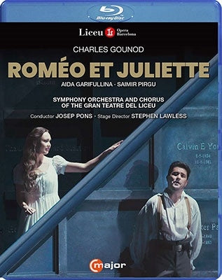 Gounod (1818-1893) - Romeo et Juliet : Lawless, J.Pons / Gran Teatre del Liceu, Garifullina, Pirgu, Alegret, Erraught, etc (2018 Stereo) - Import Blu-ray Disc