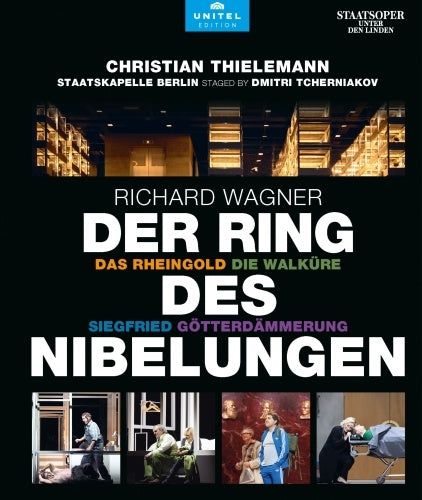 Wagner: Der Ring Des Nibelungen - Wagner :Christian Thielemann / Staatsoper Berlin Unter den Linden (2022 Stereo) - Import 4 Blu-ray Disc Box Set