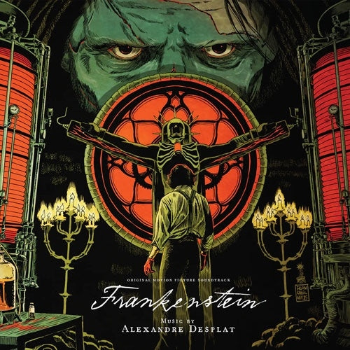 Alexandre Desplat - Frankenstein - Import White & Red Splatter Vinyl 2 LP Record Limited Edition