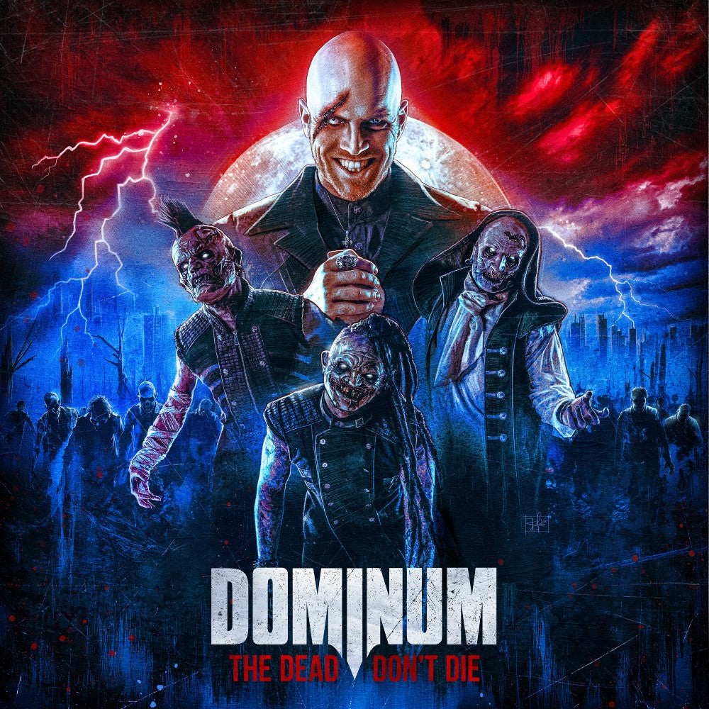 Dominum - The Dead Don't Die - Import Blue Vinyl LP Record