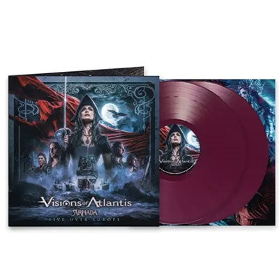 Visions Of Atlantis - Armada Live Over Europe - Import Solid Viola Vinyl 2 LP Record