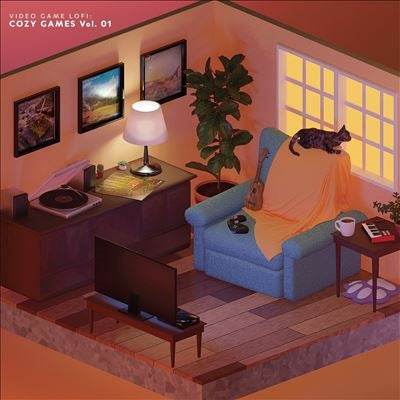 Hotline Sehwani & Emunator - Video Game Lofi: Cozy Games Vol. 01 - Import 180g Vinyl LP Record