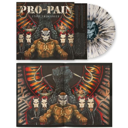 Pro-Pain - Stone Cold Anger (+ Poster) - Import White Black Splatter Vinyl LP Record Limited Edition