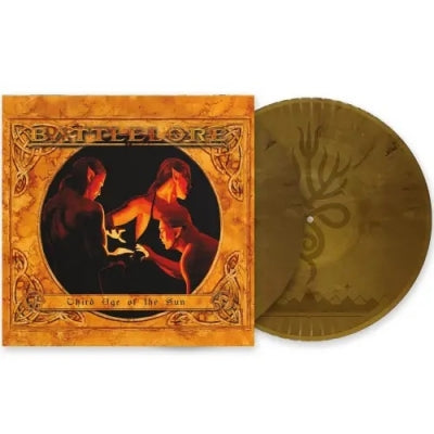 Battlelore - Third Age Of The Sun - Import Golden Black Marbled Vinyl 2 LP Recurd
