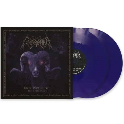 Enthroned - Black Goat Ritual - Live In Thy Flesh - Import Purple Vinyl 2 LP Record