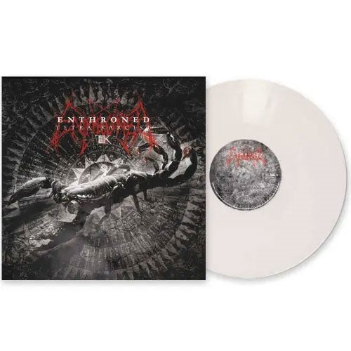 Enthroned - Tetra Karcist - Import White Vinyl LP Record