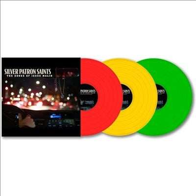 Jesse Malin - Silver Patron Saints - Import Coloured Vinyl 3 LP Record