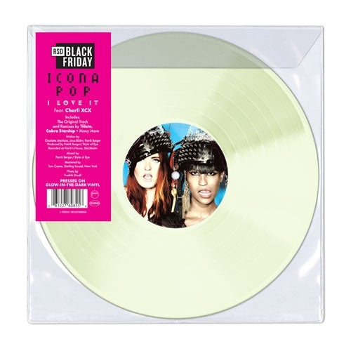 Icona Pop - I Love It - Import Black Friday/Luminous Vinyl 12 Inch Record