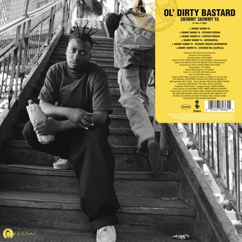 Ol' Dirty Bastard - Shimmy Shimmy Ya / Brooklyn Zo - Import Black Friday/Blue Vinyl 12 Inch Record