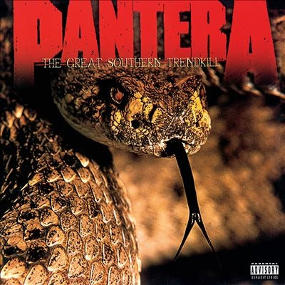 Pantera - The Great Southern Trendkill - Import Orange Vinyl LP Record