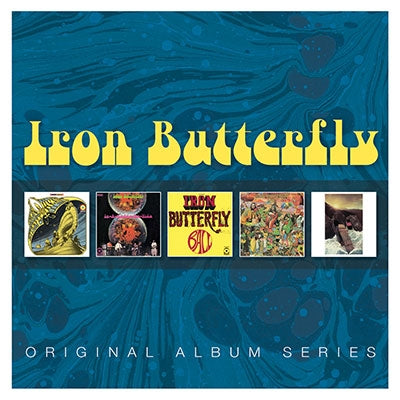 Iron Butterfly - 5CD Original Album Series Box Set - Import 5 CD Box Set
