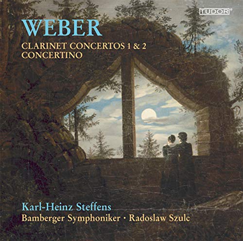 Weber (1786-1826) - Clarinet Concertos Nos.1, 2, Concertino : Steffens(Cl)Szulc / Bamberg Symphony Orchestra (Hybrid) - Import SACD Hybrid