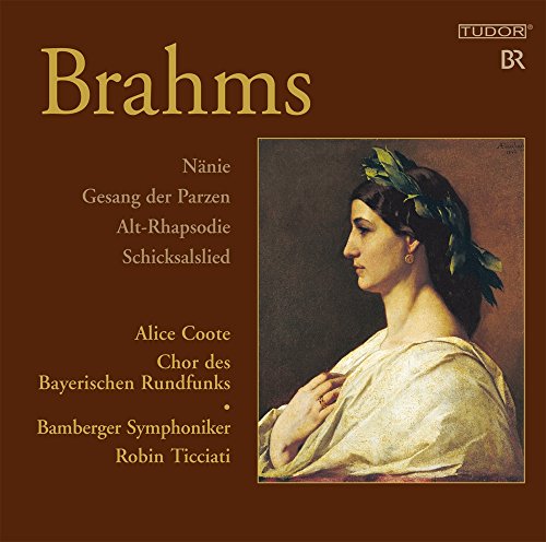 Brahms (1833-1897) - Works for Choral & Orchestra : Ticciati / Bamberg Symphony Orchestra, Bavarian Radio Choir, etc - Import SACD Hybrid