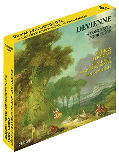 Devienne (1759-1803) - Complete Flute Concertos : Adorjan(Fl)Stadlmair / Munich Chamber Orchestra (4CD) - Import 4 CD