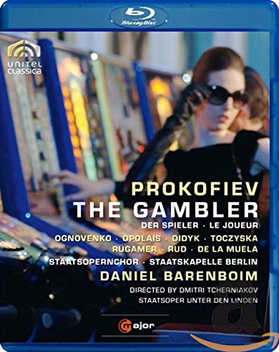Prokofiev (1891-1953) - The Gambler : Tcherniakov, Barenboim / Staatskapelle Berlin, Didyk, Toczyska, etc (2008 Stereo) - Import Blu-ray Disc