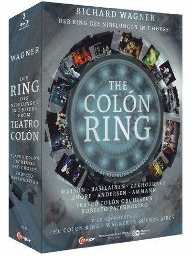 Wagner (1813-1883) - Der Ring des Nibelungen (Abridged): Carrasco, Paternostro / Teatro Colon, Rasilainen, etc (2012 Stereo)(3BD) - Import 3 Blu-ray Disc