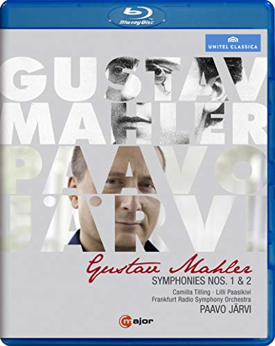 Mahler (1860-1911) - Symphonies Nos.1, 2 : Paavo Jarvi / Frankfurt Radio Symphony Orchestra, Tilling, Paasikivi - Import Blu-ray Disc