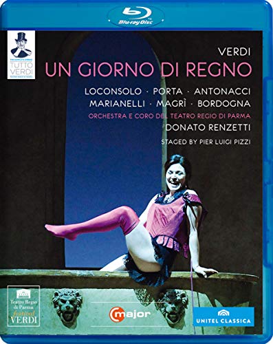 Verdi (1813-1901) - Un Giorno di Regno : Pizzi, Renzetti / Teatro Regio di Parma, Loconsolo, Porta, Antonacci, etc (2010 Stereo) - Import Blu-ray Disc