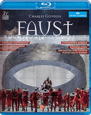 Teatro Regio Torino - Gounod (1818-1893) Faust : Poda, Noseda / Teatro Regio Di Torino, Castronovo, Abdrazakov, Lungu, Etc (2015 Stereo) - Import Blu-ray Disc