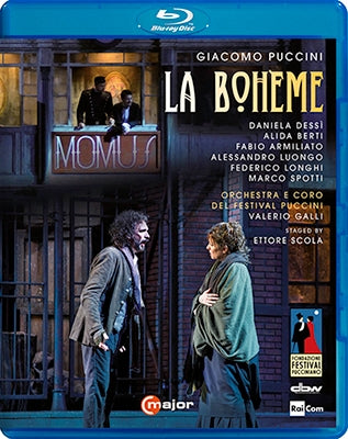 Puccini Festival - Puccini (1858-1924) La Boheme : E.Scola, V.Galli / Puccini Festival Orchestra & Choir, Dessi, F.Armiliato, Longhi, Luongo, Etc (2014 Stereo) - Import Blu-ray Disc