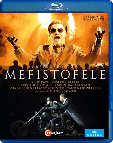 Boito, Arrigo (1842-1918) - Mefistofele : Schwab, Omer Meir Wellber / Bavarian State Opera, Pape, Calleja, Opolais, etc (2015 Stereo) - Import Blu-ray Disc