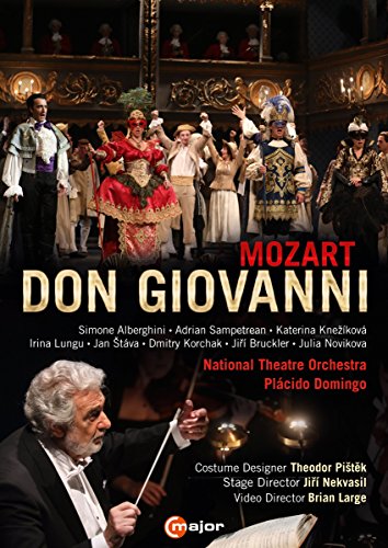 Mozart (1756-1791) - Don Giovanni : Nekvasil, Placido Domingo / Prague National National Theatre Orchestra, Alberghini, Sampetrean, etc (2017 Stereo)(2DVD) - Import 2 DVD