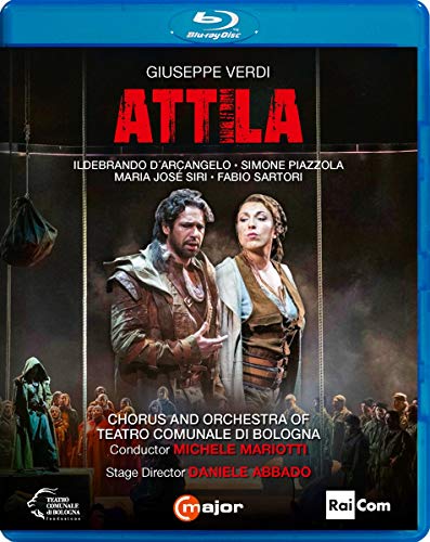 Verdi (1813-1901) - Attila : D.Abbado, Mariotti / Teatro Comunale di Bologna, d'Arcangelo, Piazzola, Siri, Sartori, etc (2016 Stereo) - Import Blu-ray Disc