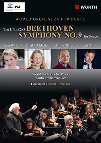 Beethoven (1770-1827) - Sym, 9, : Runnicles / World Orchestra For Peace Wurth Po E.wall Schlicht Glaser Pape - Import DVD