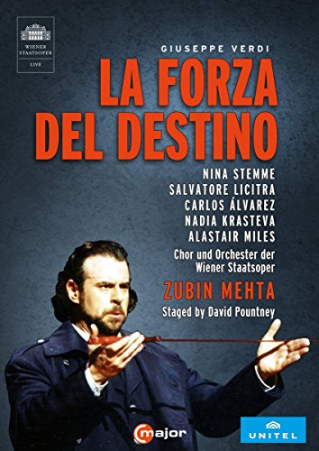 Verdi (1813-1901) - La Forza del Destino : Poutney, Mehta / Vienna State Opera, Stemme, Licitra, C.Alvarez, Miles, etc (2008 Stereo)(2DVD) - Import 2 DVD