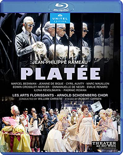 Rameau, Jean-Philippe (1683-1764) - Platee : Carsen, William Christie / Les Arts Florissants, Beekman, de Bique, Auvity, etc (2020 Stereo) - Import Blu-ray Disc