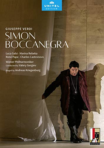 Verdi (1813-1901) - Simon Boccanegra : Kriegenburg, Gergiev / Vienna Philharmonic, Salsi, Pape, Rebeka, Castronovo, Heyboer, etc (2019 Salzburg Stereo)(2DVD) - Import 2 DVD
