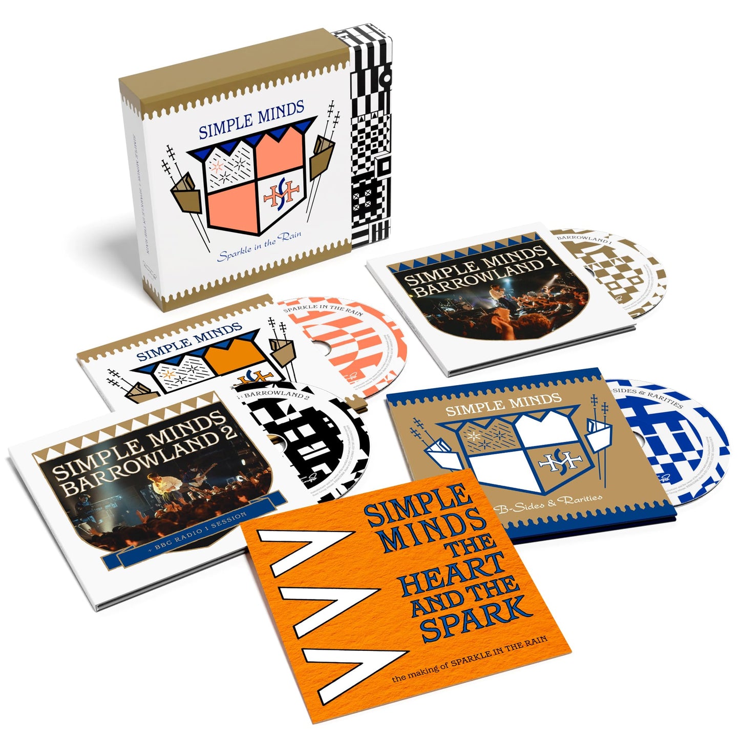 Simple Minds - Sparkle In The Rain Deluxe Edition - Import 4 CD