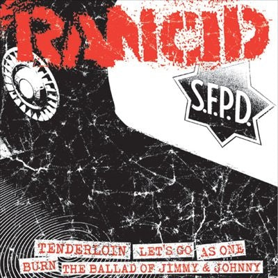 Rancid - Tenderloin/Let's Go/As One/Burn/Jimmy & Johnny/Gunshot - Import Vinyl 7 Inch Single Record Limited Edition