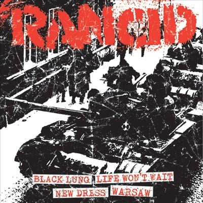 Rancid - Black Lung + Life Won'T Wait / New Dress + Warsaw - Import Vinyl 7 Inch Single Record