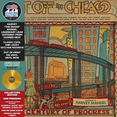 Harvey Mandel - Get Off In Chicago - Import Gold Vinyl LP Record Limited Edition