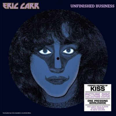 Eric Carr - Unfinished Business - Import Picture Vinyl LP Record