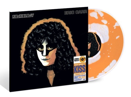Eric Carr - Rockology - Import Black Friday/Liquid Filled Orange Vinyl LP Record