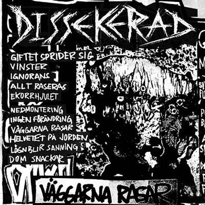 Dissekerad - Vaggarna Rasar - Import Vinyl LP Recurd