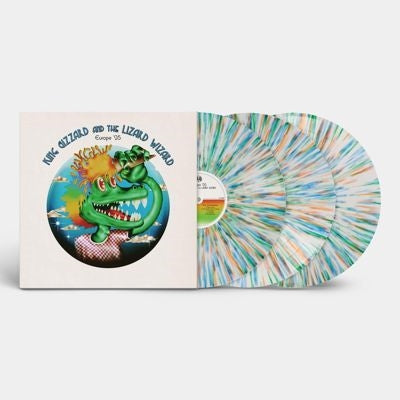 King Gizzard & The Lizard Wizard - Europe'25 Vol. II - Import Rainbow Sprinkles Splatter Vinyl 2 LP Record