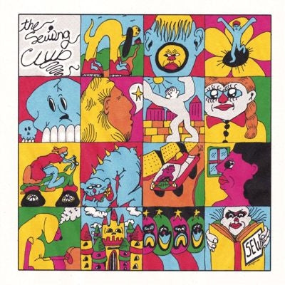 The Sewing Club - Sew - Import Coke Bottle Clear Vinyl LP Record
