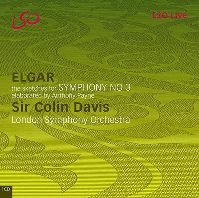Colin Davis - Elgar: Symphony 3 - Import CD