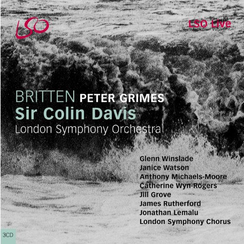 Britten (1913-1976) - Peter Grimes: C.davis / Lso & Cho, Winslade, J.watson, Michaels-moore, Etc - Import 3 CD